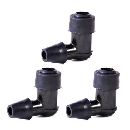 3x Versatile 90 Degree Plug Cap Cover for Motorcycle Dirt Bike ATV