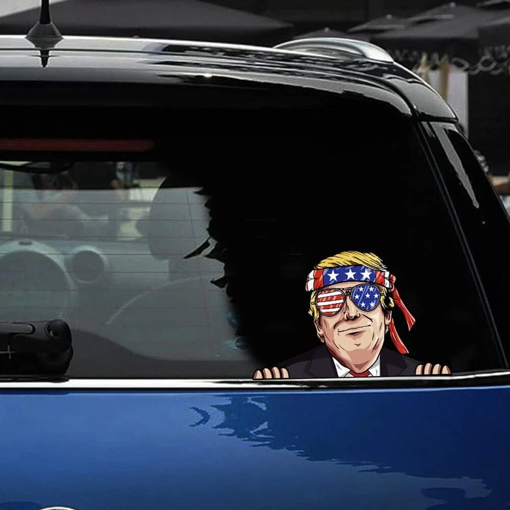 Waterproof Vinyl Car Sticker Funny Decal for Window Bumper