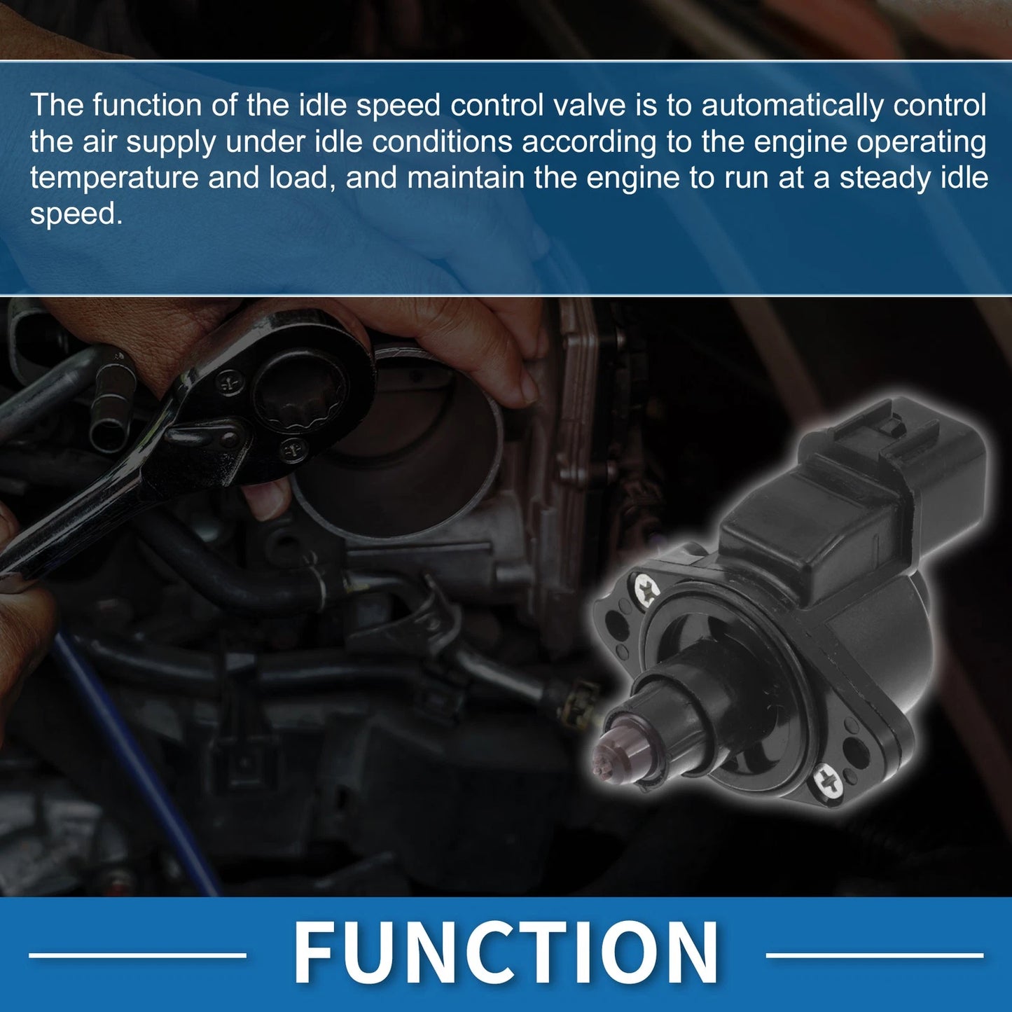 Idle Air Control Valve for Mitsubishi Eclipse (1990-1999)