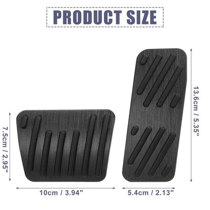Brake Pedal & Gas Accelerator Pedal Covers for Jeep Cherokee (2014-2021)