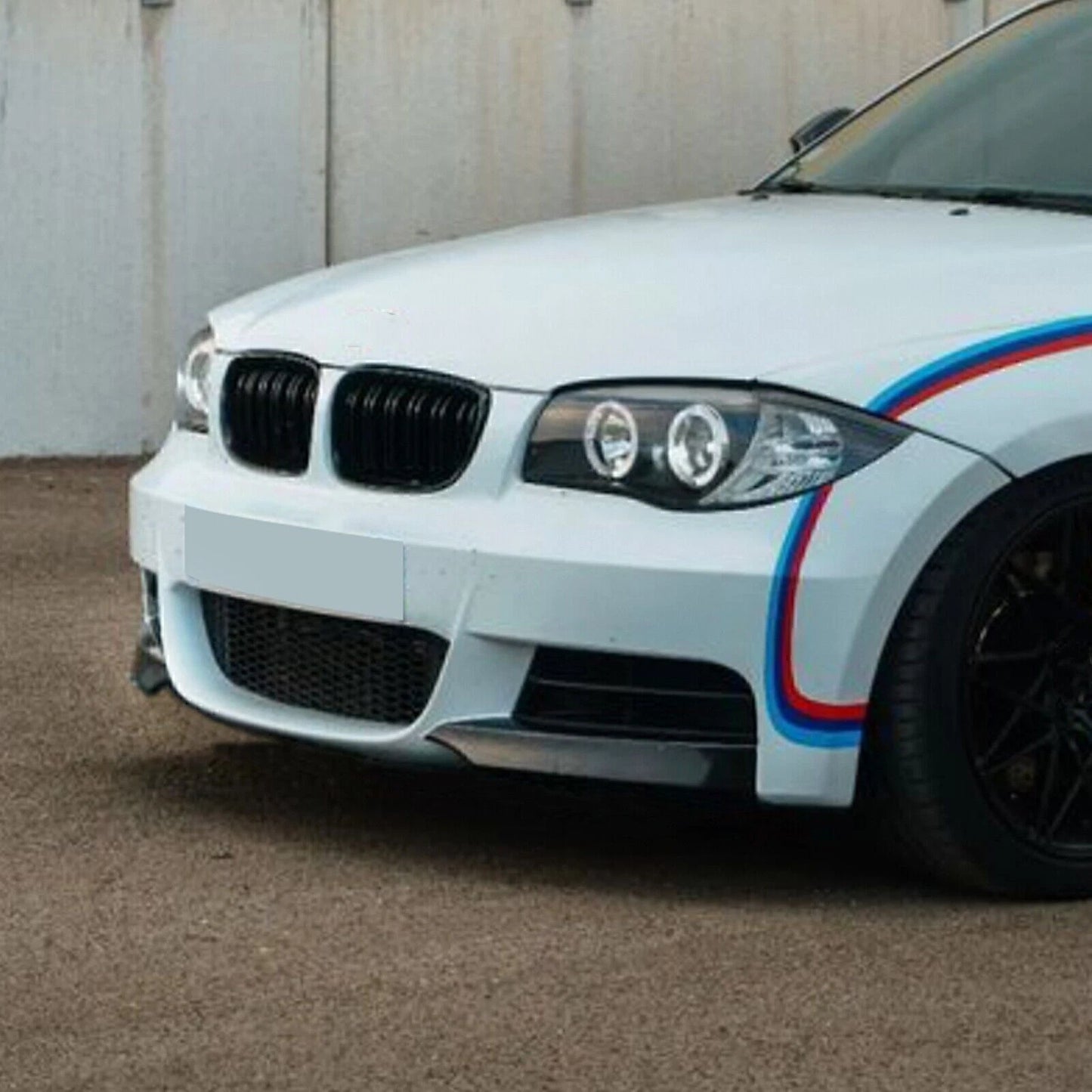 Front Side Splitter Cover for BMW 1 Series M-Tech E82 E88 (2008-2013)