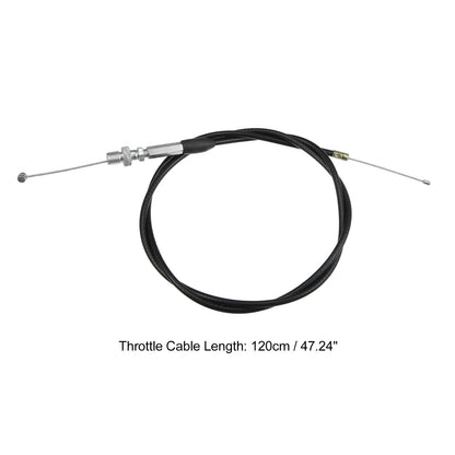 Throttle Cable / 120cm / Motorcycle Throttle Cable for ATV Quad Bike 50cc-250cc