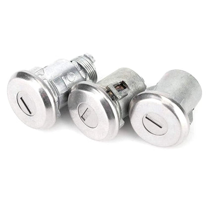 Metal Door Lock Cylinder Set + Key for Camaro, Caprice, Buick, Grand Am (1990-2002)
