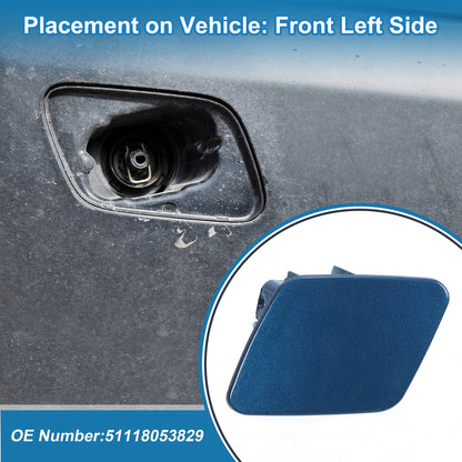 Bumper Headlight Washer Nozzle Cover Cap for BMW 1 Series (2004-2013)
