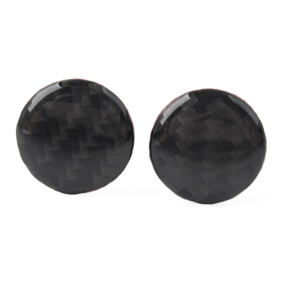 2 x Central Control Radio Switch Knob Covers for Jeep Wrangler JK (2011-2017)