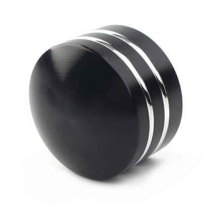 10 x Black CNC 9mm Motor Bolt Topper Caps for Harley