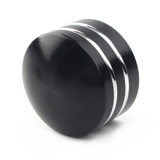 10 x Black CNC 9mm Motor Bolt Topper Caps for Harley
