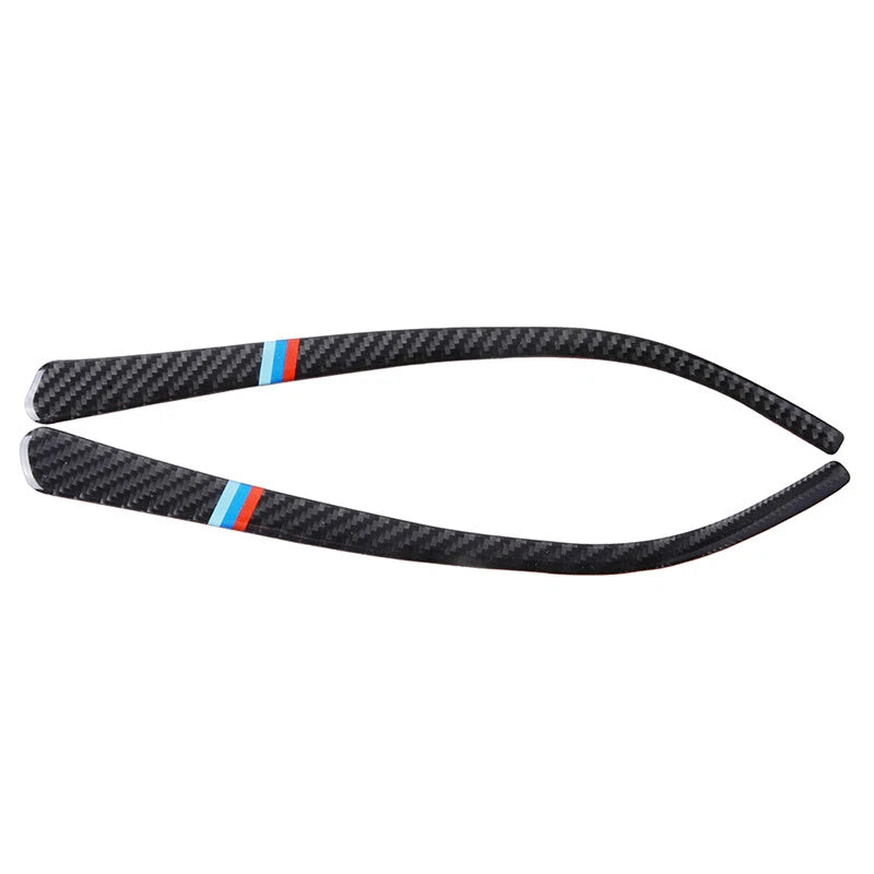 Real Carbon Fiber M Color Rearview Mirror Cover Trim for BMW F30 F35 (2003-2018)