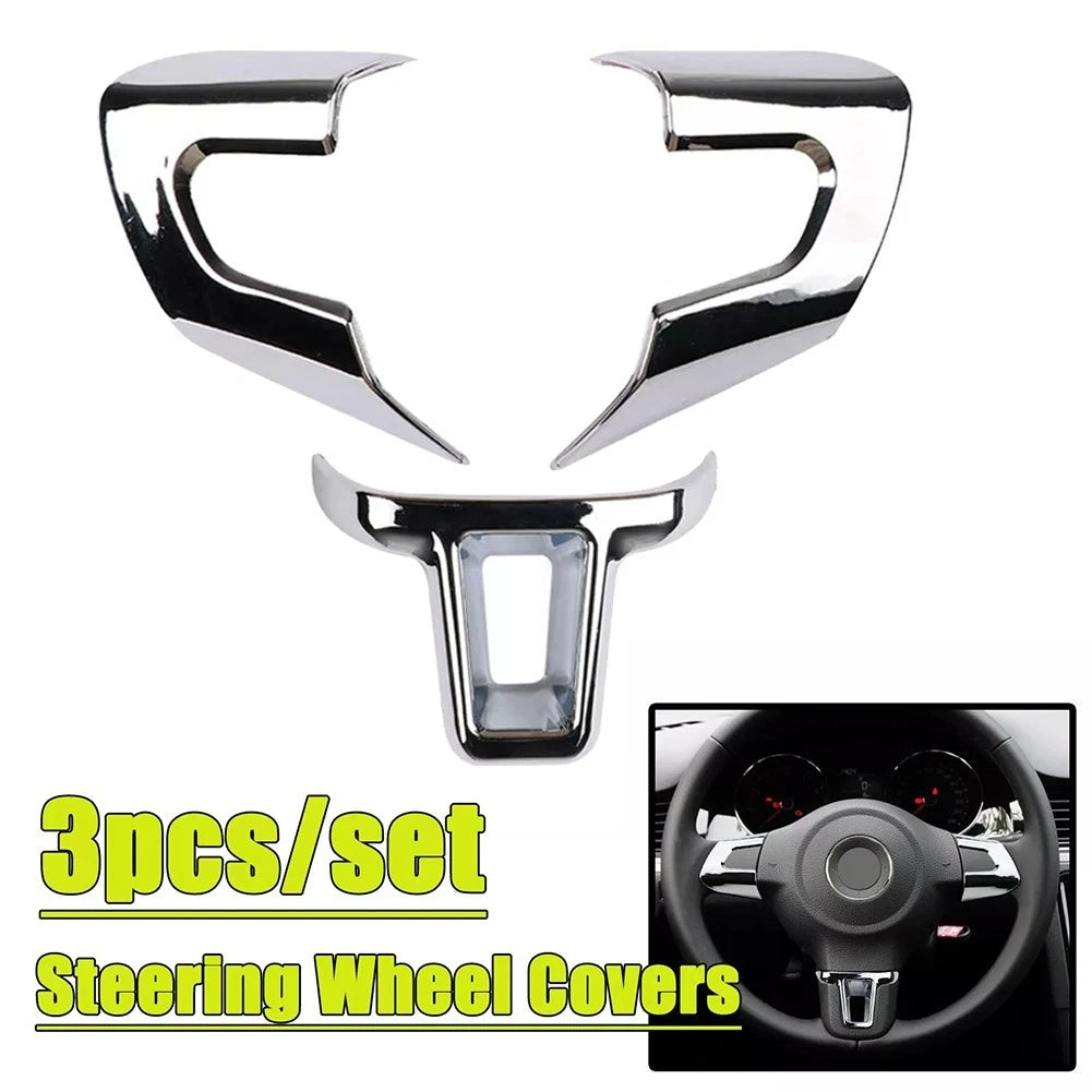 Car Steering Wheel Sticker Cover for Golf 6 MK6 MK5