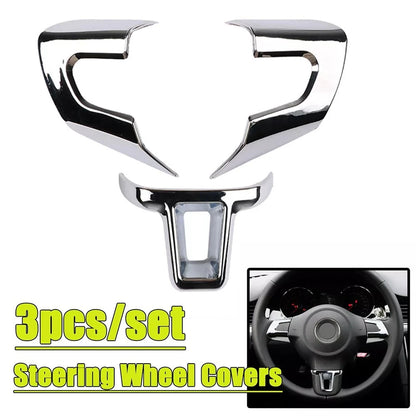 Car Steering Wheel Sticker Cover for Golf 6 MK6 MK5