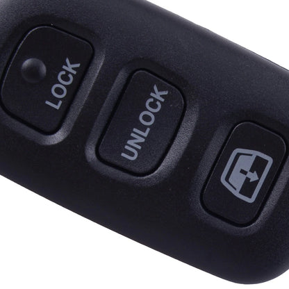 Key Shell Case for Toyota 4Runner, Camry, Corolla, RAV4, Yaris (2000-2023)