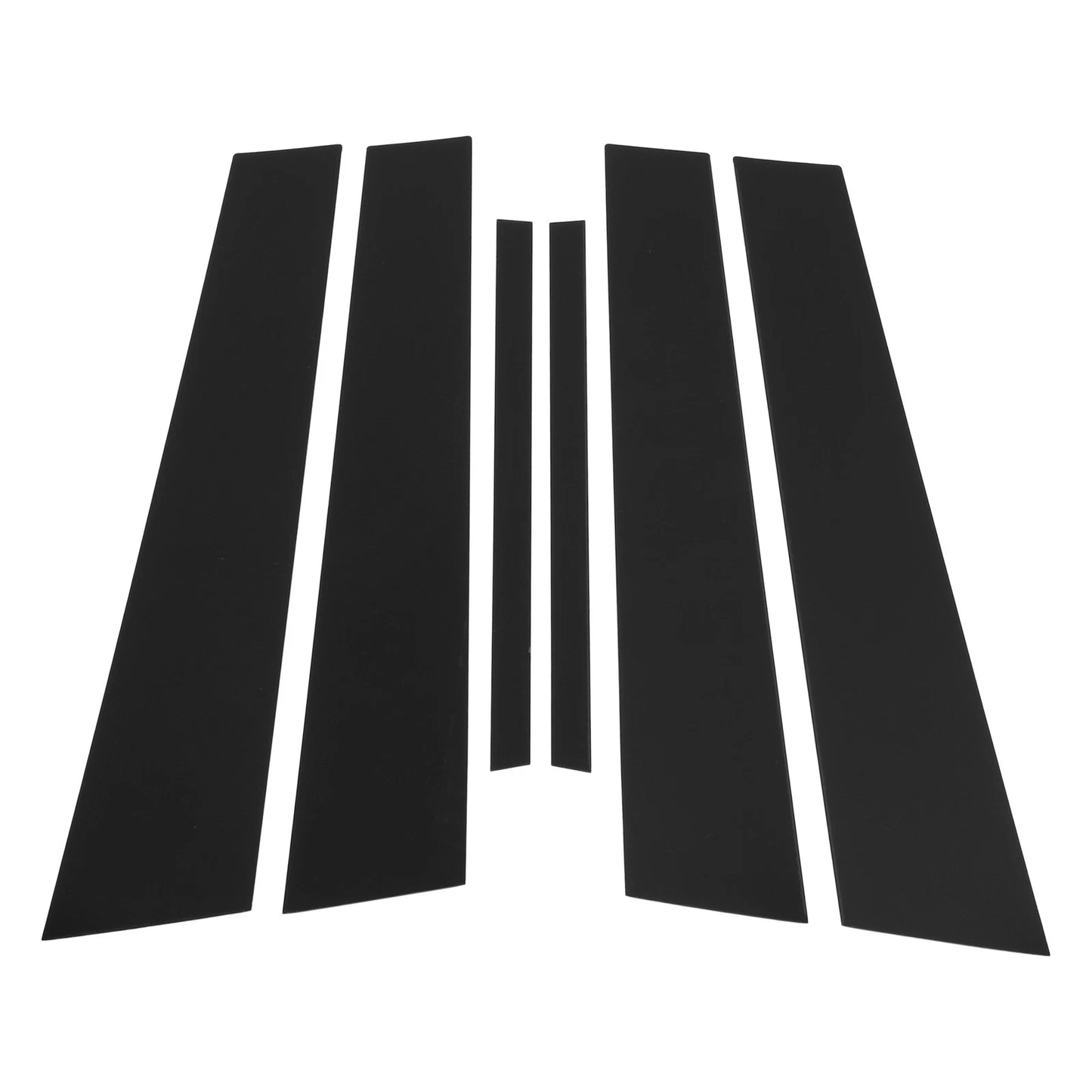 6 Pcs Black Door Pillar Window Trim for Nissan Maxima (2016-2023)