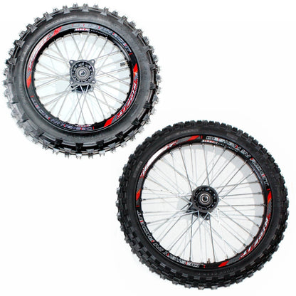 15mm 17" Front & 14" Alloy Rear Wheel Rim Tire for PIT Dirt Bike