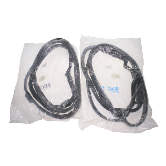 Front Door Weatherstrip Set for Mercedes-Benz W126 Sedan 280SE 300SE 500SE 560SE