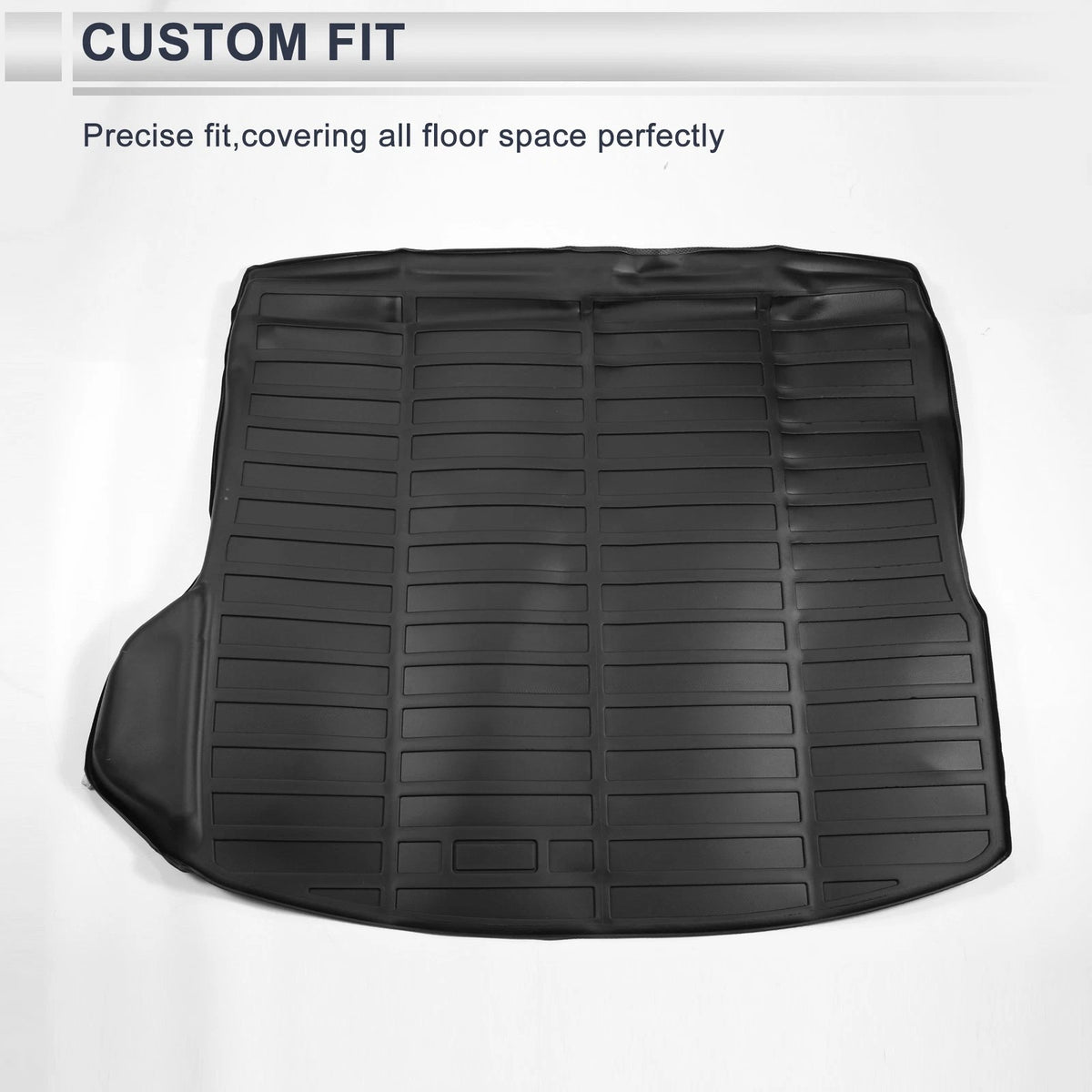 Cargo Liner Rear Trunk Mat for Jeep Grand Cherokee (2022-2024) Black TPE