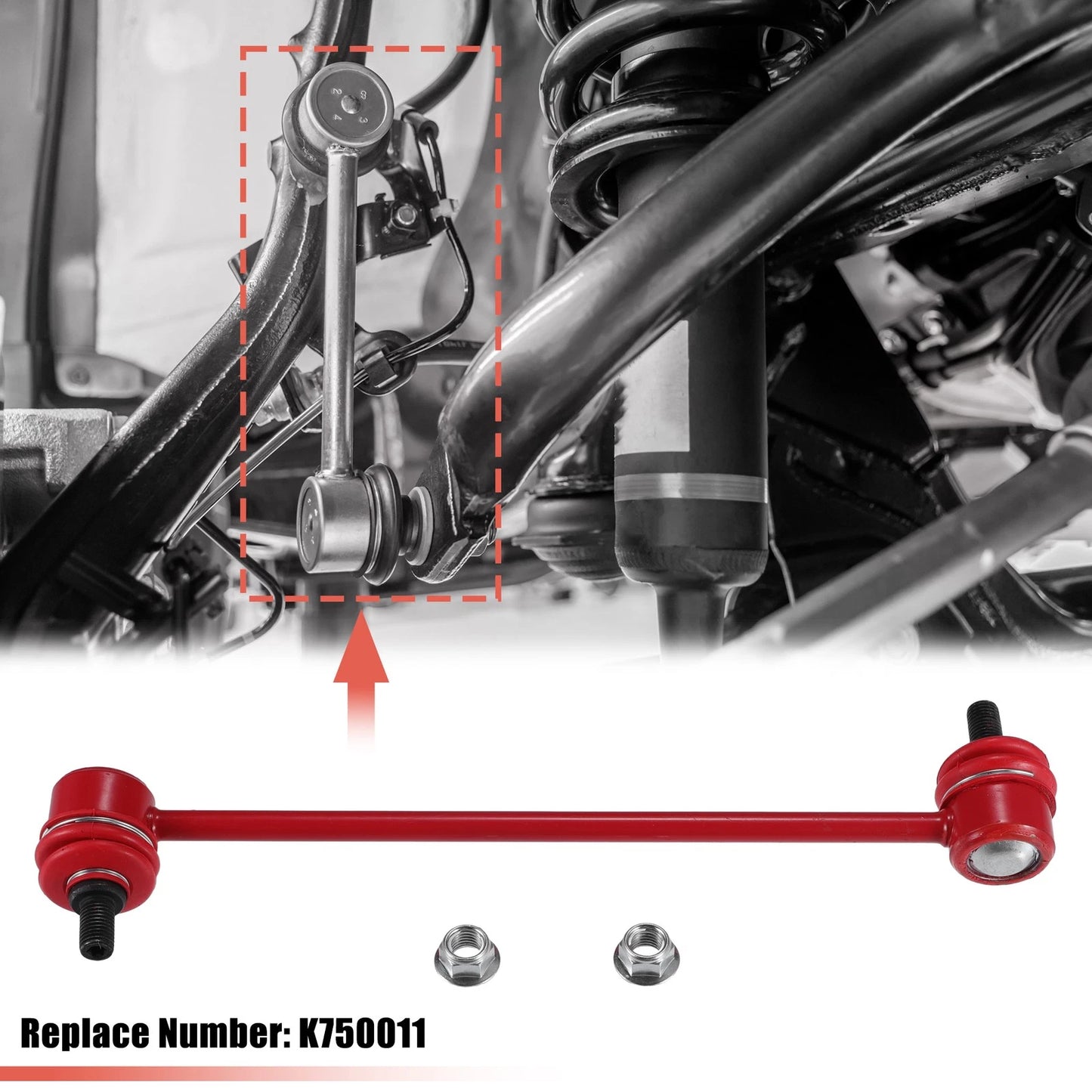 Rear Sway Bar End Links for Toyota Camry Avalon (2007-2011)