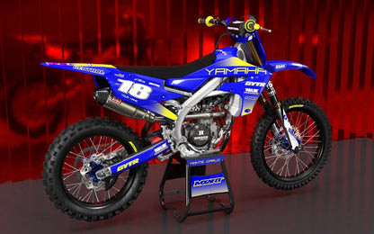 Custom Graphics Kit for Yamaha TTR 50 Monte Carlo Style Decals