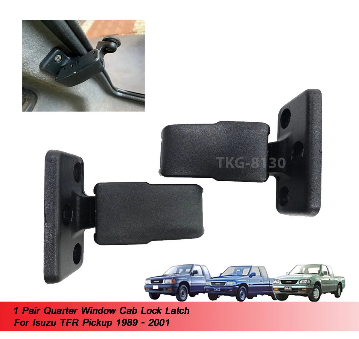 Quarter Window Cab Lock Latch for Holden Rodeo Ute(1989-2001)