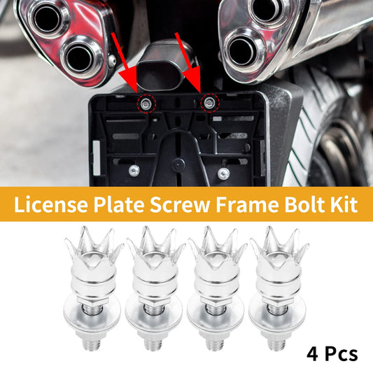 License Plate Screws Cover 40mm M6 for Universal Motorcycle