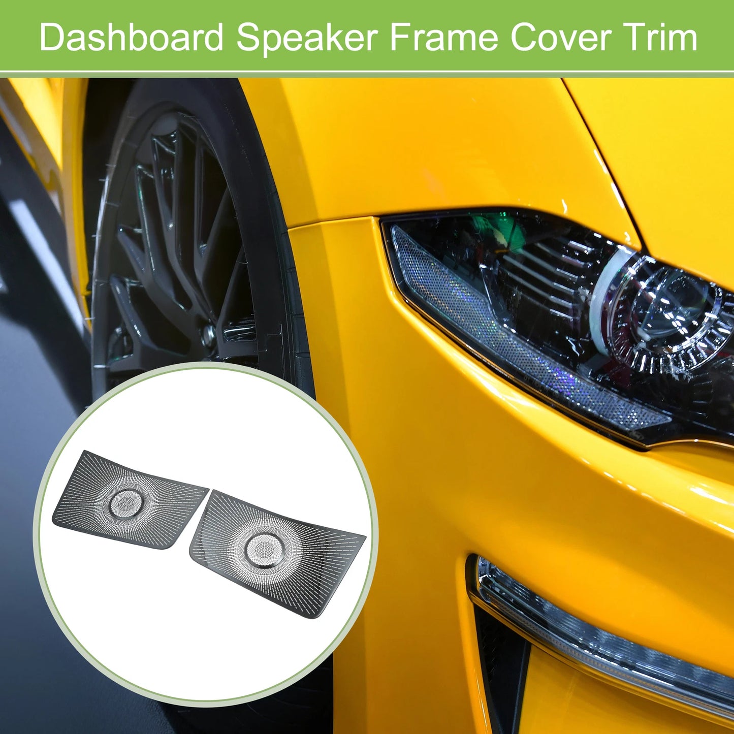 Car Dashboard Speaker Frame Cover Trim for Ford Bronco (2021-2023)