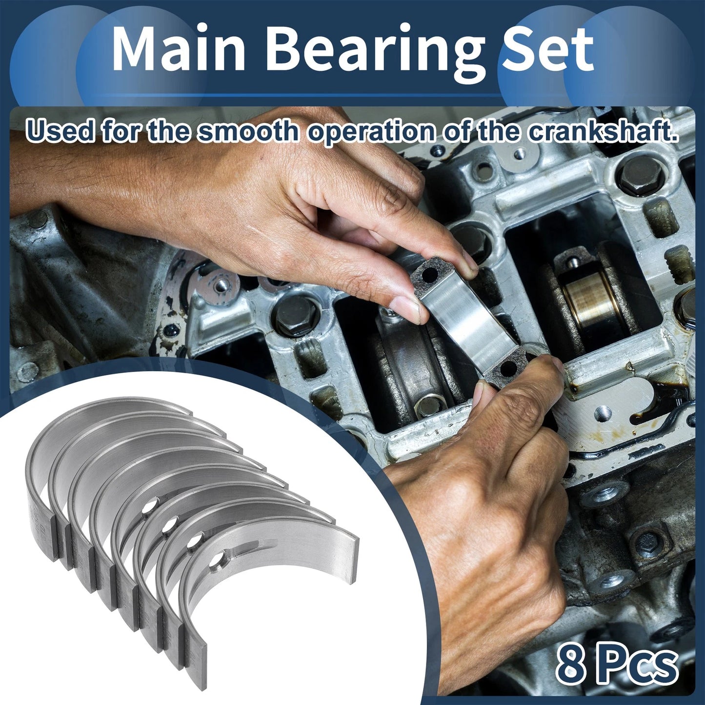 Main Bearing Set for Peugeot 301 (2012-2023)