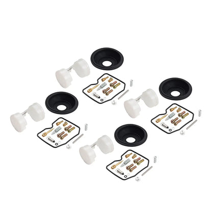 4x Carburetor Repair Kit for Kawasaki Zephyr 550 ZR550 (1990-1993)