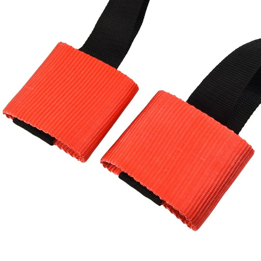 1x Front Wheel Tie Down for Motorcycle Transport Straps Handlebar Red