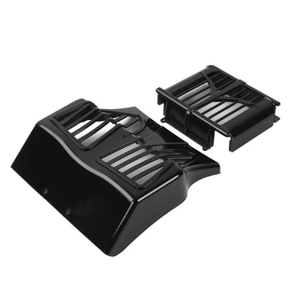 Black Lower Fairing Spoiler Mudguard Oil Cooler Cover for Indian Bagger (2015-23)