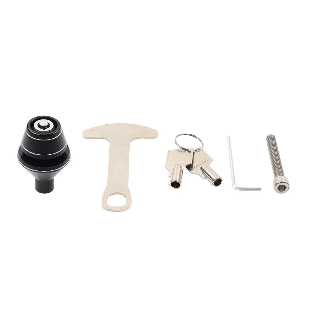 CNC Aluminum Handlebar Helmet Lock for Harley Motorcycle Accessories