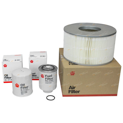 Air Oil Fuel Filter for Landcruiser HDJ100 (2002–2009)
