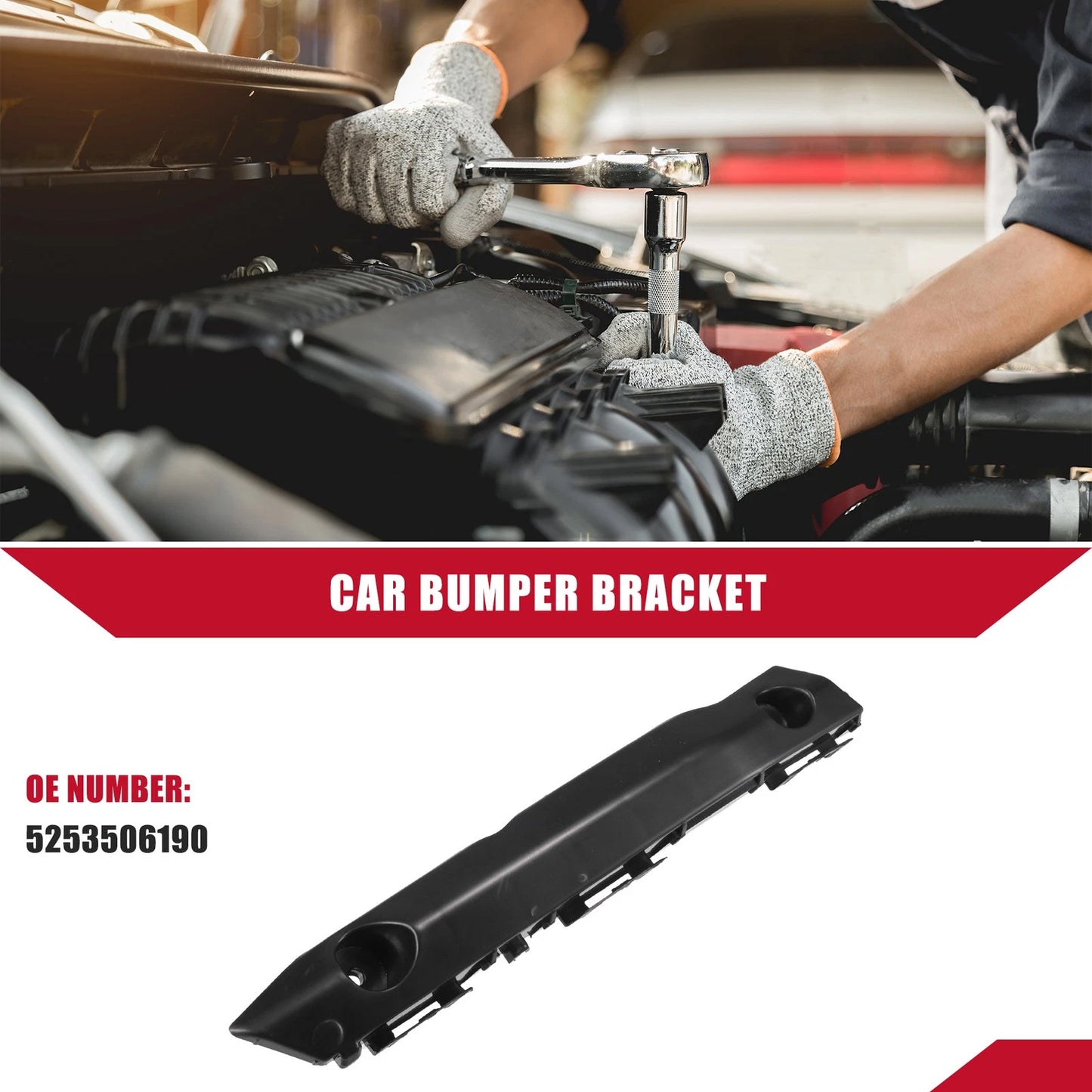 Front Right Bumper Bracket for Toyota Camry (2015-2017)