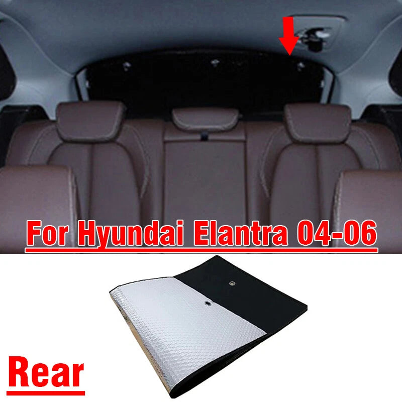 Rear Windshield Privacy Sunshade Cover for Hyundai Elantra (2004–2006)