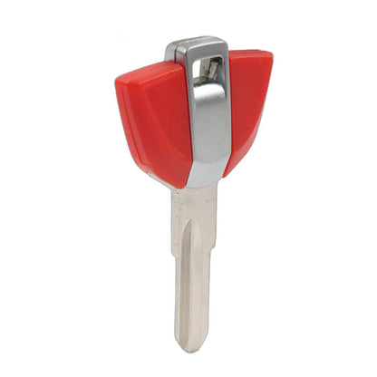 Uncut Blank Key Blade Red for BMW G310R G310GS C650GT C600 F700GS F800GS
