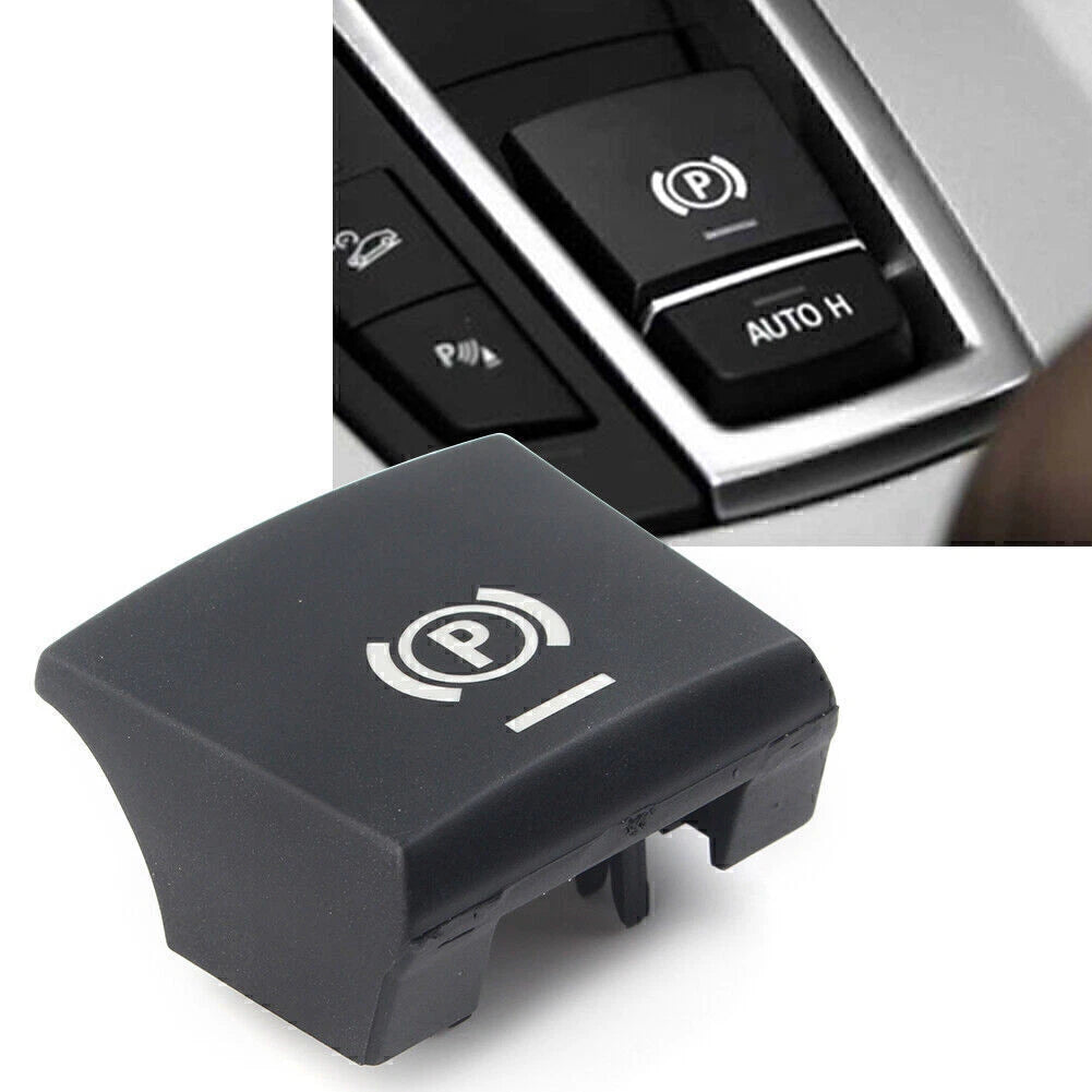 New Parking Brake P Button Switch Cover for BMW 5 7 F01 F02 F07 F10 F11 (2014-2017)