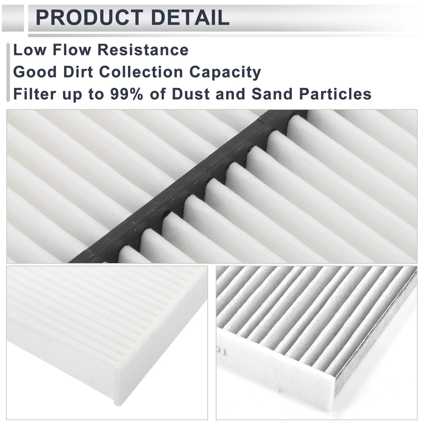 Cabin Air Filter Combo for Honda Odyssey 3.5L (2011-2017)