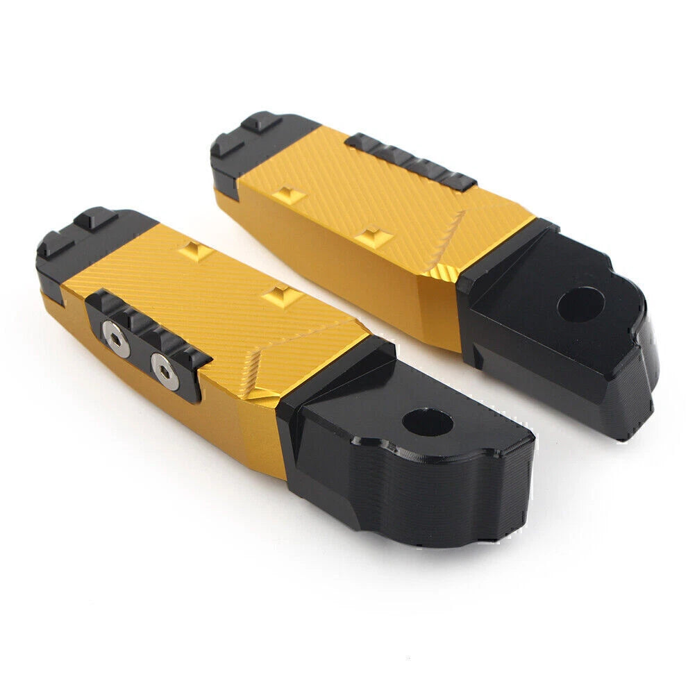 CNC Aluminum Gold Rear Passenger Foot Pegs for BMW S1000RR (2010-2023)