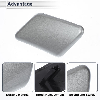 Bumper Headlight Washer Nozzle Cover for Volvo (Silver Tone) (2001-2007)