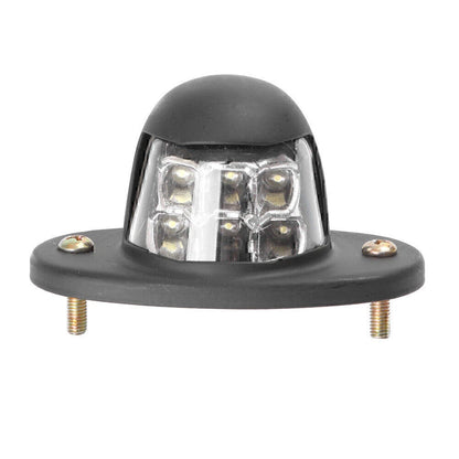 Universal 12V 6 LED White License Plate Lights for Car Truck SUV