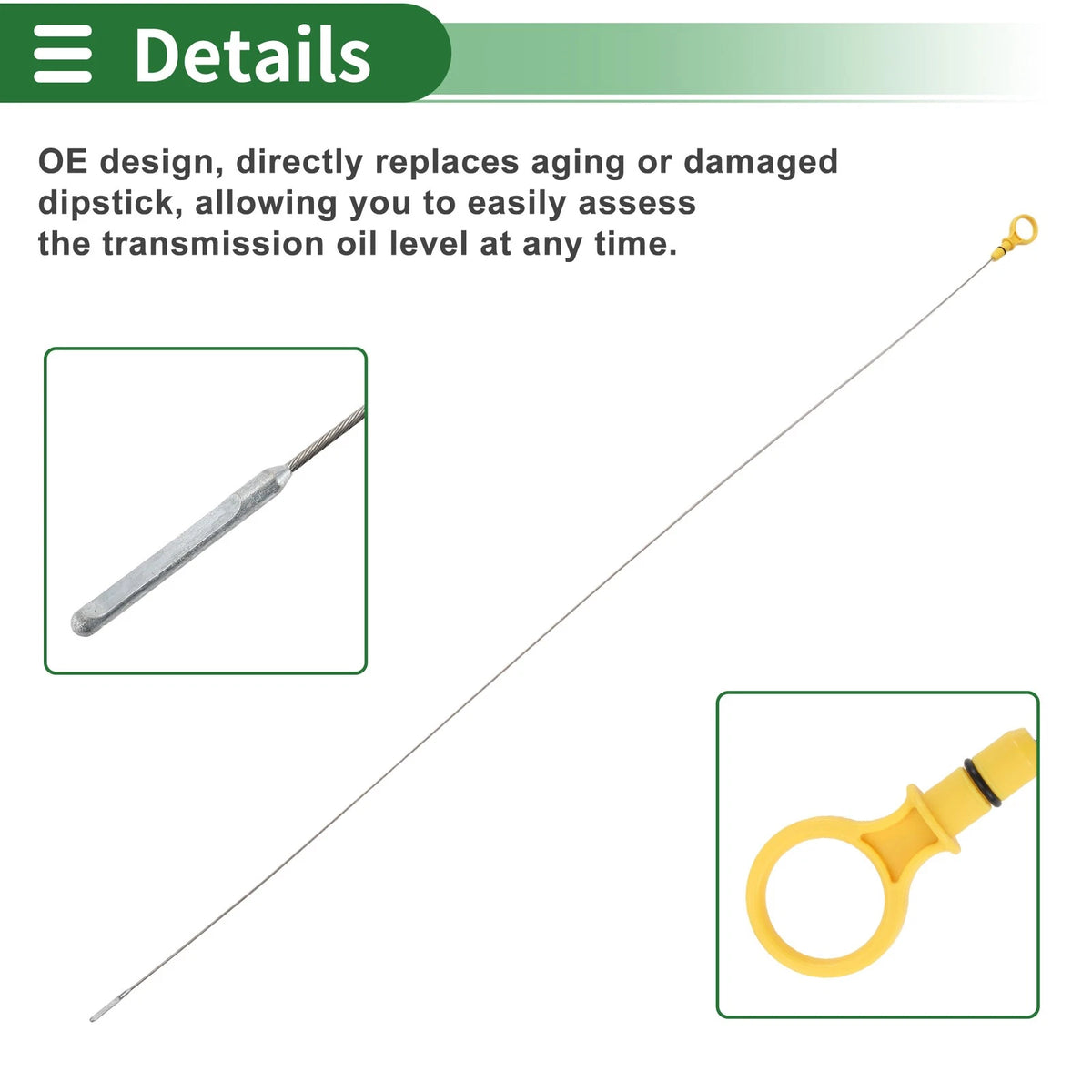 Engine Oil Dipstick for Ford F-250 Super Duty 6.7L Diesel (2011-2016)