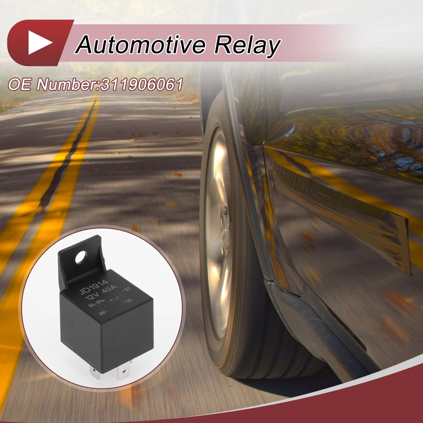 5 Pin Multi-Purpose Relay for BMW 2800 (1968-1974)
