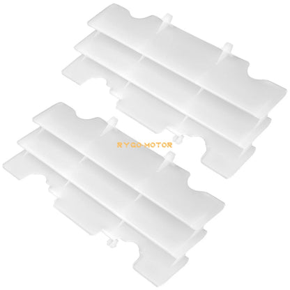 Pair Radiator Grille Louvre Rad Guards for Honda CR125R (1992–1997)
