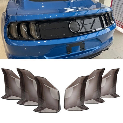 6 x Rear Tail Smoke Lamp Shade Covers for Ford Mustang (2018-2022)