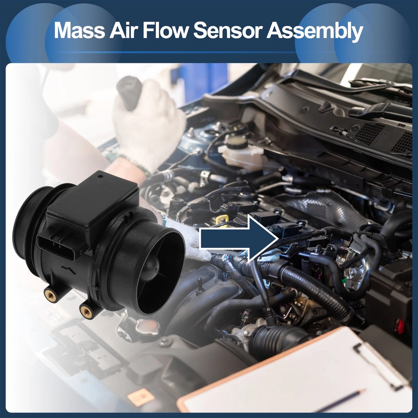 Mass Air Flow Sensor for Kia Sephia (1994-2001)
