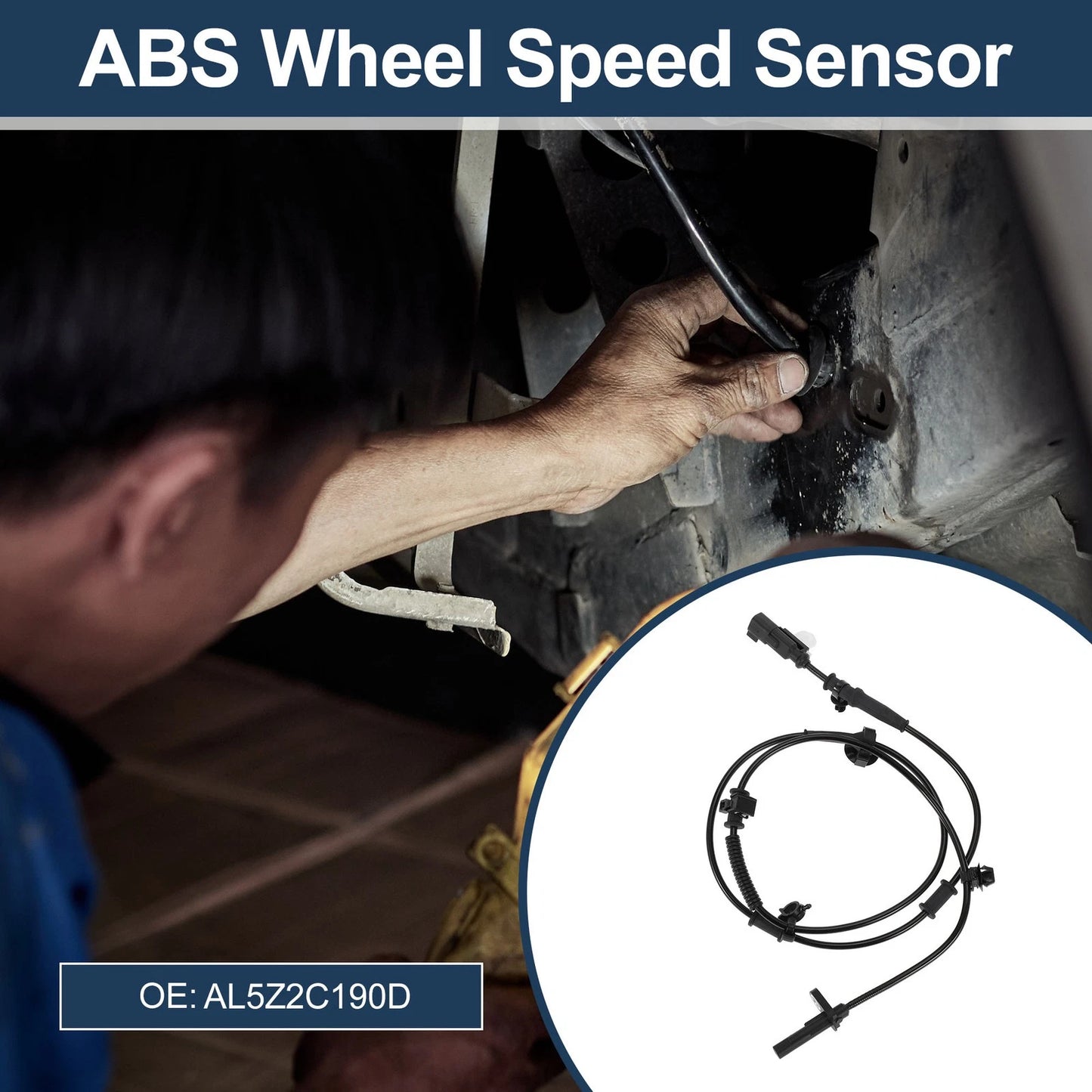 ABS Wheel Speed Sensor for Ford Ranger Rear Left (2011-2019)