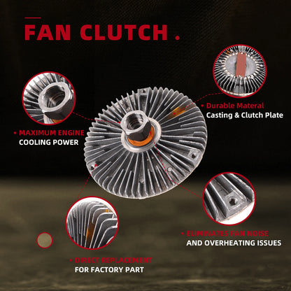 Engine Clutch Fan for BMW 3 Series E46, X5 E53 320d 3.0d (1998-2003)
