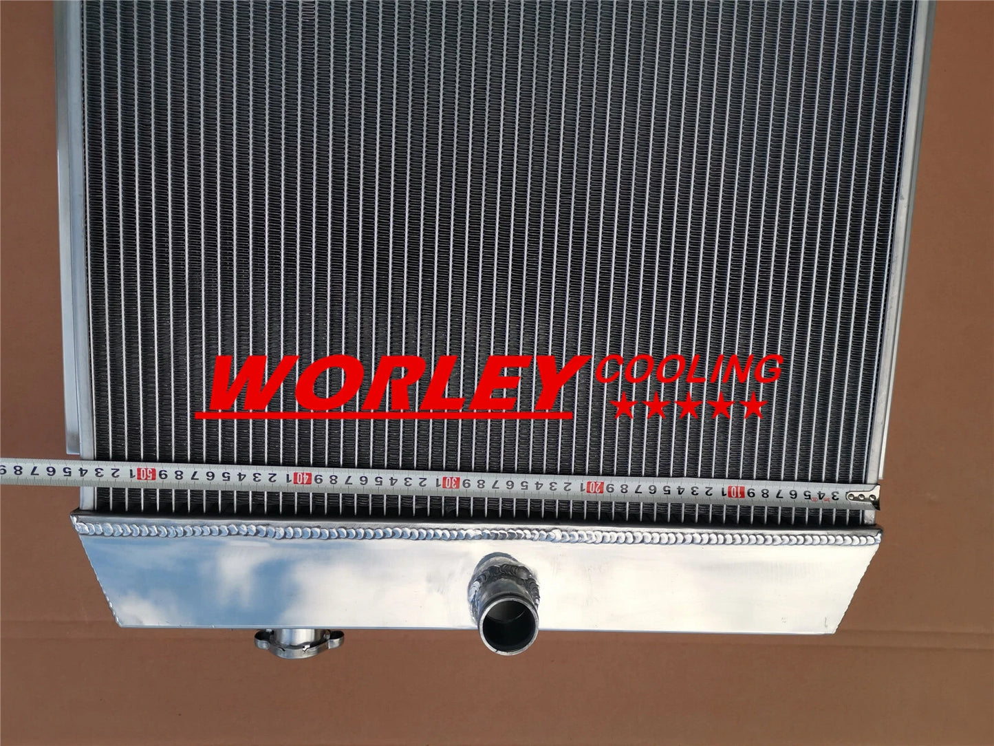 3 Row Aluminum Radiator for Chevrolet Bel Air 1955-1957 (1955-1957)
