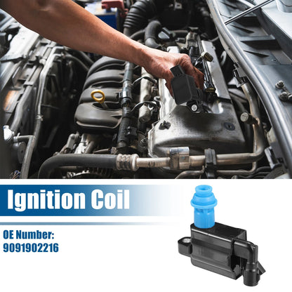 Ignition Coil for Lexus GS300 IS300 SC300 (2001-2005) - Durable Plastic Metal Gray