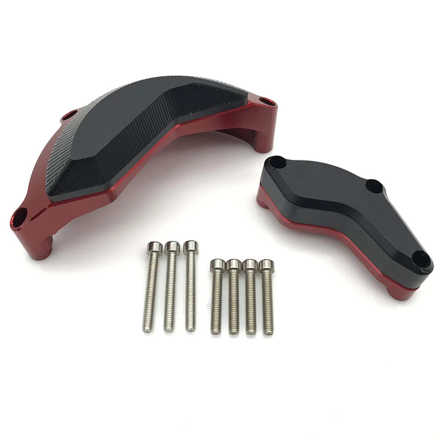 Red Engine Case Slider Protector Cover for YAMAHA R6 (2008-2017)