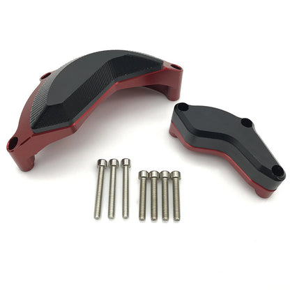 Red Engine Case Slider Protector Cover for YAMAHA R6 (2008-2017)
