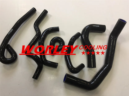 Black Silicone Radiator Heater Hose for Nissan Skyline R33 (1995-1998)